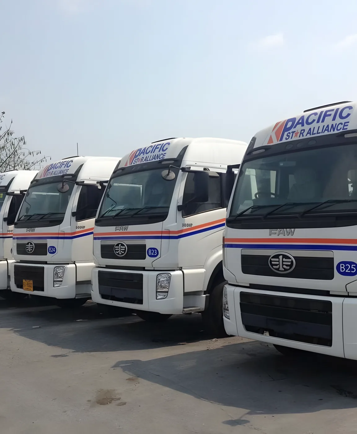 Pacific Star Alliance fleet logistics